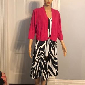 IN Studio Dress with Cardigan NWOT